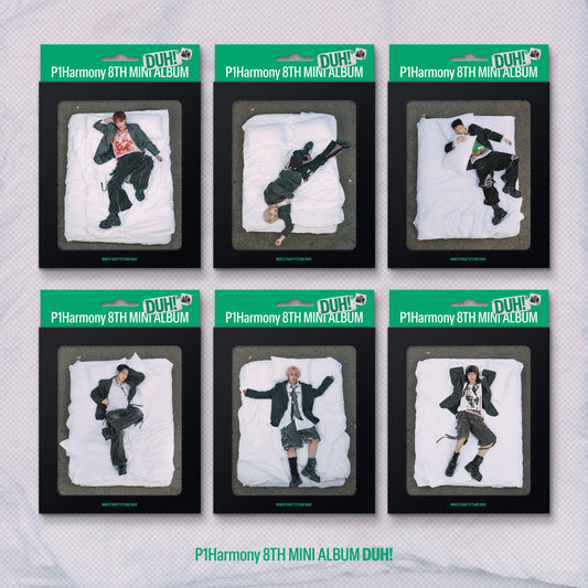 [PRE ORDER] P1HARMONY- [DUH!] (H / COMPACT Ver.) KAEPJJANG SHOP (캡짱 숍)