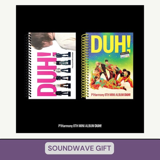 [PRE ORDER] P1HARMONY- [DUH!] (POB SOUNDWAVE) KAEPJJANG SHOP (캡짱 숍)