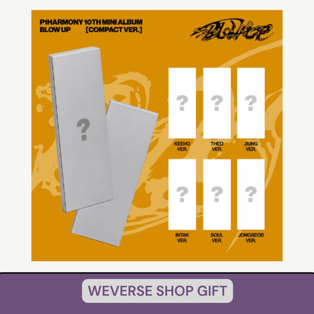 [PRE ORDER] P1HARMONY -  [BLOW UP]  (COMPACT Ver.) (P.O.B WEVERSE SHOP) DH GLOBAL
