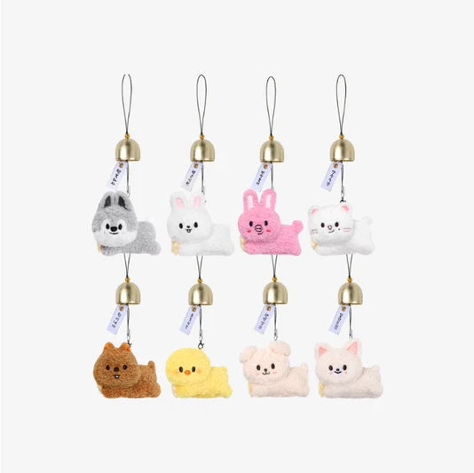 [PRE ORDER] STRAY KIDS  - [RUN IT WORLD TOUR IN SEOUL]  (Official MD) PLUSH DOOR BELL KEYRING Ver. DH GLOBAL