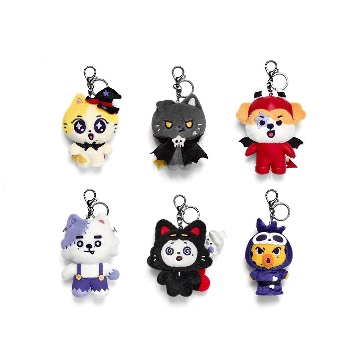[PRE ORDER] ENHYPEN - SPOOKY ENCHIN  (Official MD)  PLUSH KEYRING KAEPJJANG SHOP (캡짱 숍)