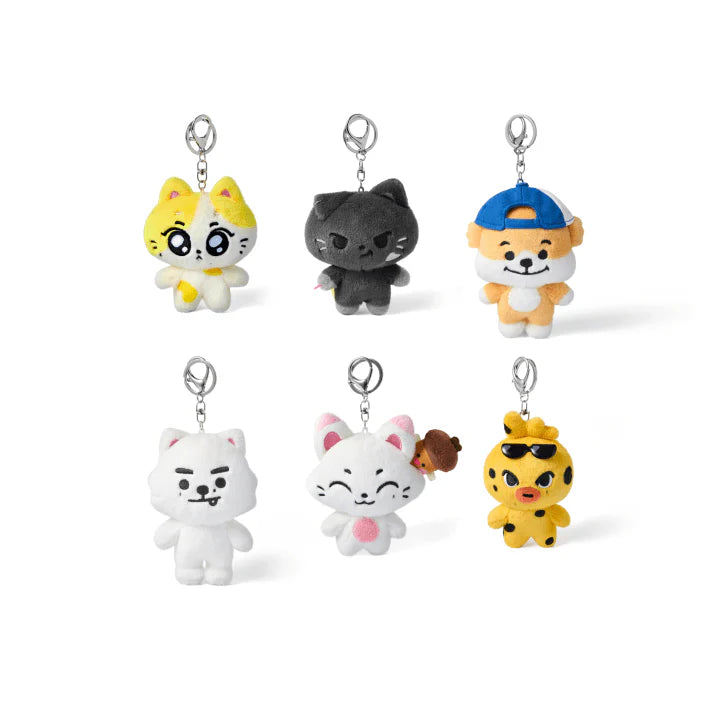 [PRE ORDER] ENHYPEN - [INSIDE YOUR POCKET, ENCHIN CHARACTER]  (OFFICIAL MD) (PLUSH KEYRING Ver.) KAEPJJANG SHOP (캡짱 숍)