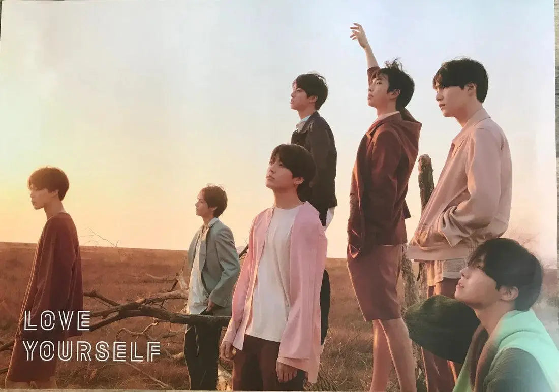 [POSTER] BTS - LOVE YOURSELF (Photo Concept Y) - KAEPJJANG SHOP (캡짱 숍)