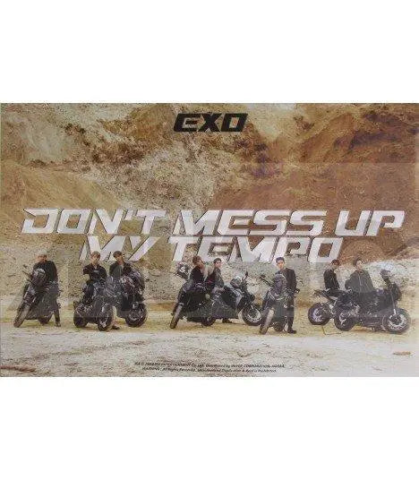 [POSTER] EXO - [DON'T MESS UP MY TEMPO] (Type A) - KAEPJJANG SHOP (캡짱 숍)