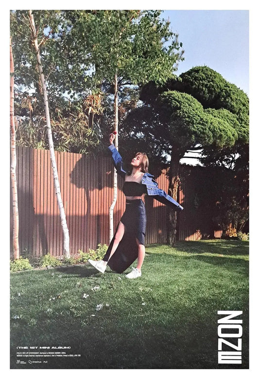 [POSTER] JIHYO (Twice) - [ZONE] (Version O) - KAEPJJANG SHOP (캡짱 숍)