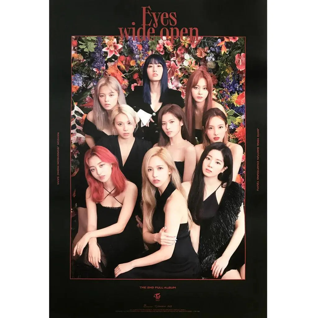 [POSTER] TWICE - [EYES WIDE OPEN] - KAEPJJANG SHOP (캡짱 숍)