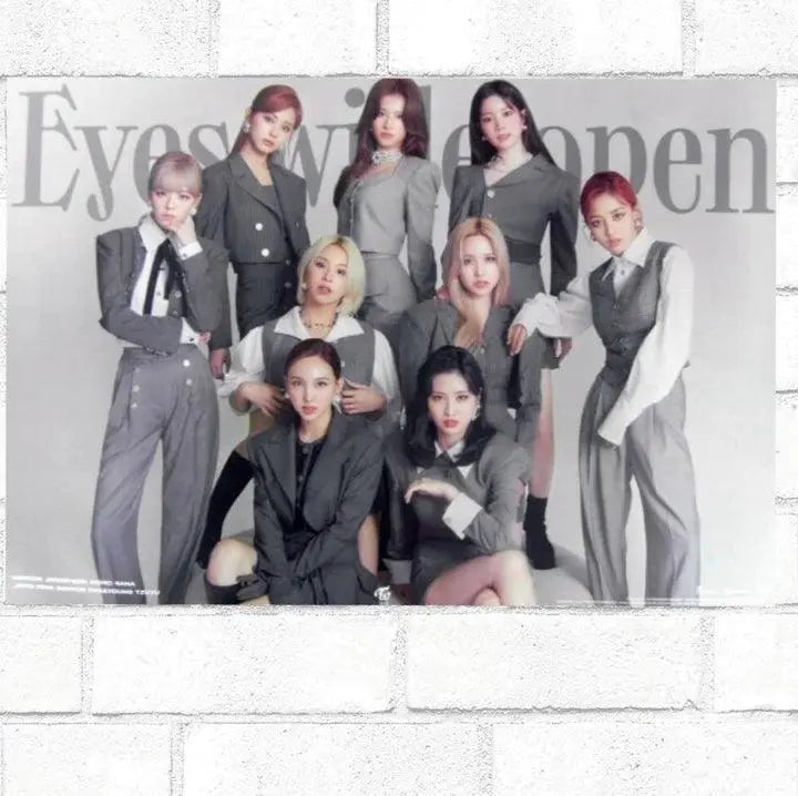 [POSTER] TWICE - [EYES WIDE OPEN] - KAEPJJANG SHOP (캡짱 숍)