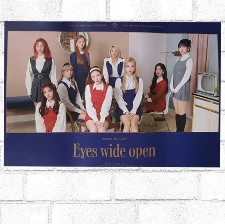 [POSTER] TWICE - [EYES WIDE OPEN] - KAEPJJANG SHOP (캡짱 숍)