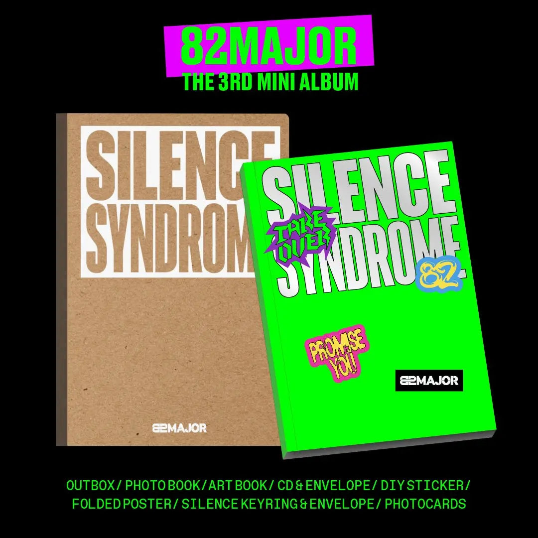 [PRE ORDER] 82MAJOR- [SILENCE SYNDROME] KAEPJJANG SHOP (캡짱 숍)