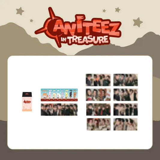 [PRE ORDER] ANITEEZ IN TREASURE (Official MD)  RANDOM TRADING CARD KAEPJJANG SHOP (캡짱 숍)