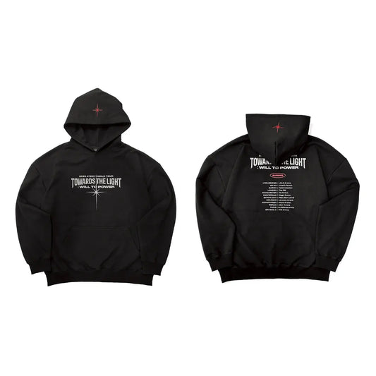[PRE ORDER] ATEEZ  -[TOWARDS THE LIGHTS : Will To Power World Tour] Pop Up Store in Europe  (Official MD)  HOODIE KAEPJJANG SHOP (캡짱 숍)