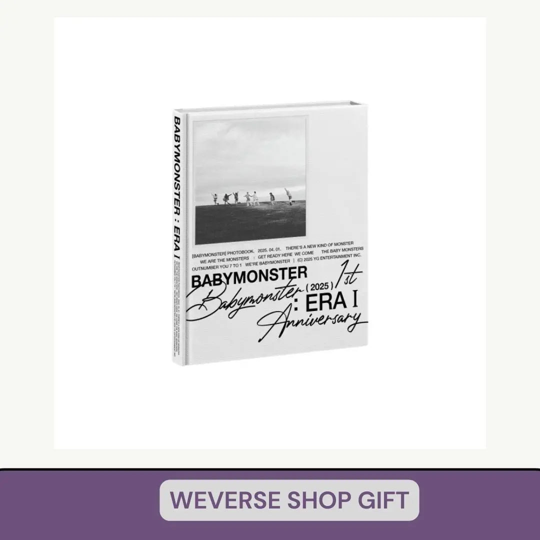 [PRE ORDER] BABYMONSTER  - 1st Photobook [BABYMONSTER : ERA I](P.O.B WEVERSE SHOP) KAEPJJANG SHOP (캡짱 숍)