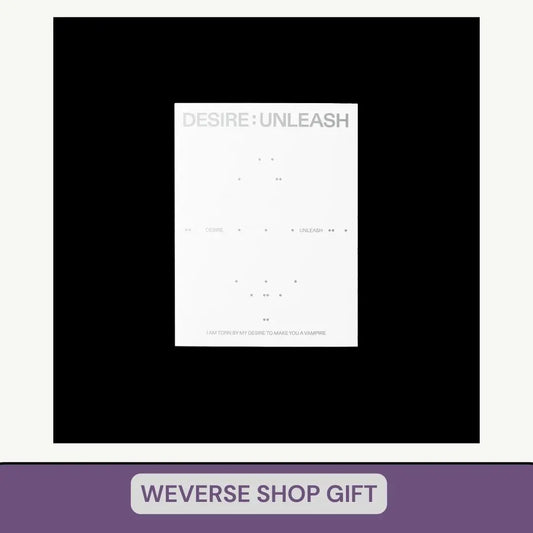 [PRE ORDER] ENHYPEN - [DESIRE : UNLEASH] (Weverse Album Ver.)  (POB WEVERSE SHOP) KAEPJJANG SHOP (캡짱 숍)