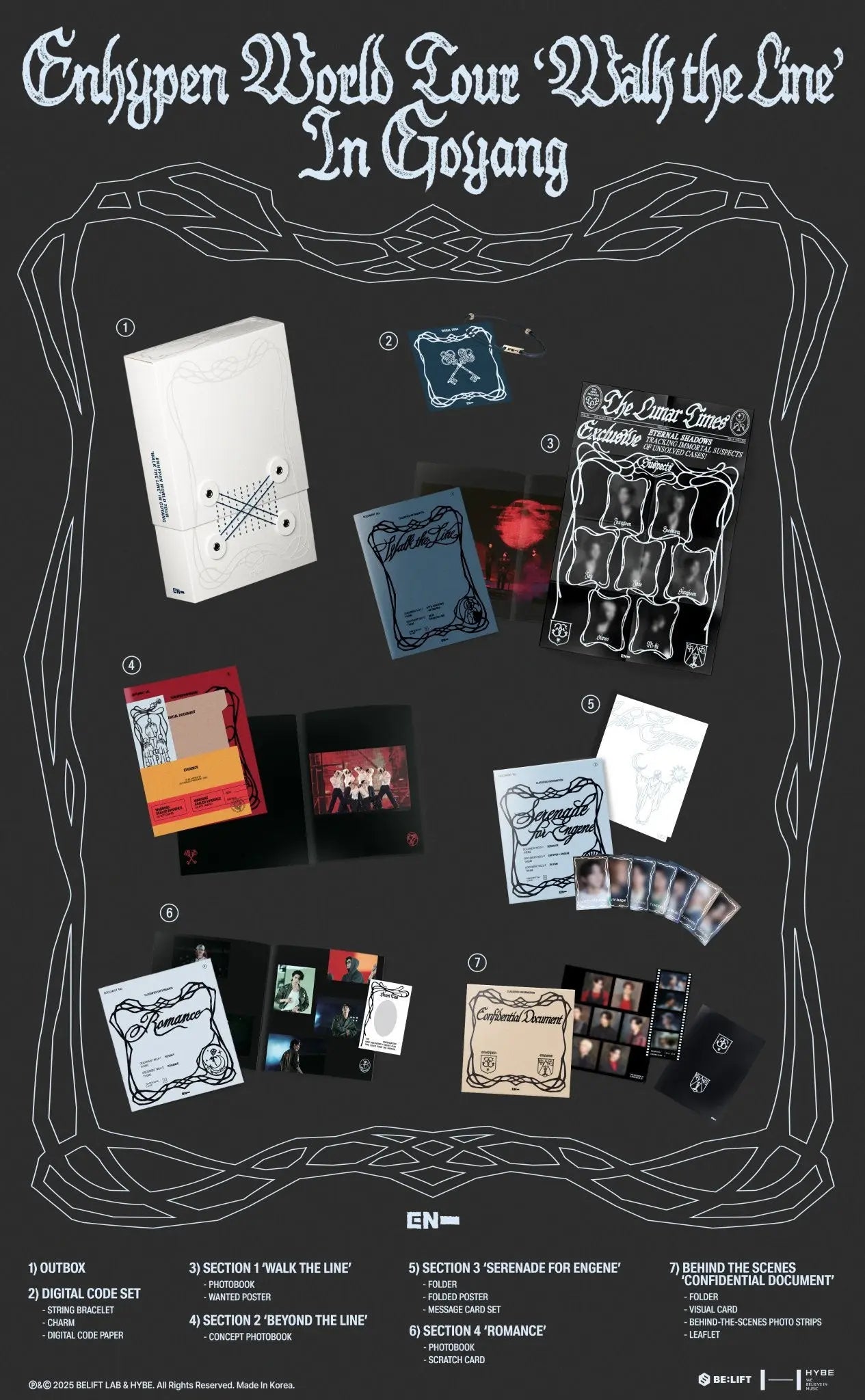 [PRE ORDER] ENHYPEN - [WALK THE LINE in GOYANG] KAEPJJANG SHOP (캡짱 숍)