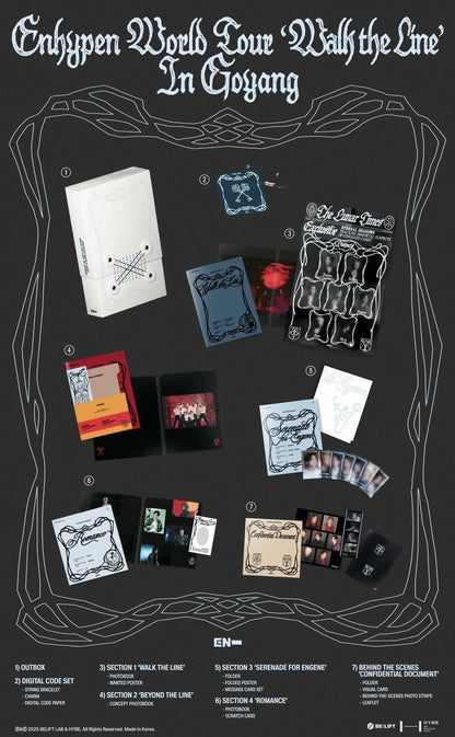 [PRE ORDER] ENHYPEN - [WALK THE LINE in GOYANG] KAEPJJANG SHOP (캡짱 숍)