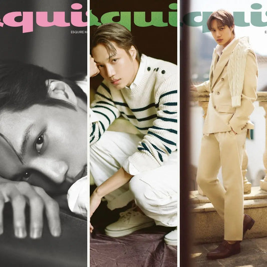 [PRE ORDER] ESQUIRE MAGAZINE (2025 April Issue) / Cover : KAI KAEPJJANG SHOP (캡짱 숍)