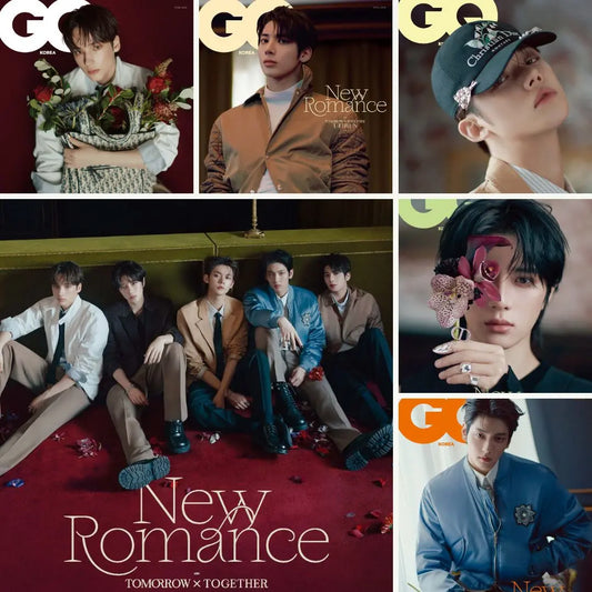 [PRE ORDER] GQ MAGAZINE (2025 April Issue) / Cover : TXT KAEPJJANG SHOP (캡짱 숍)