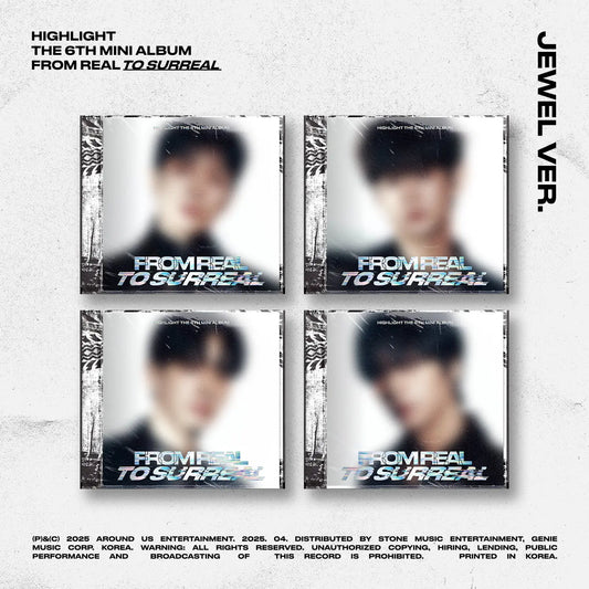 [PRE ORDER] HIGHLIGHT - [FROM REAL TO SURREAL] (JEWEL CASE Ver.) KAEPJJANG SHOP (캡짱 숍)