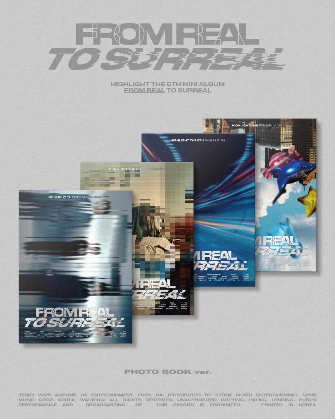 [PRE ORDER] HIGHLIGHT - [FROM REAL TO SURREAL] (Photobook Ver.) KAEPJJANG SHOP (캡짱 숍)