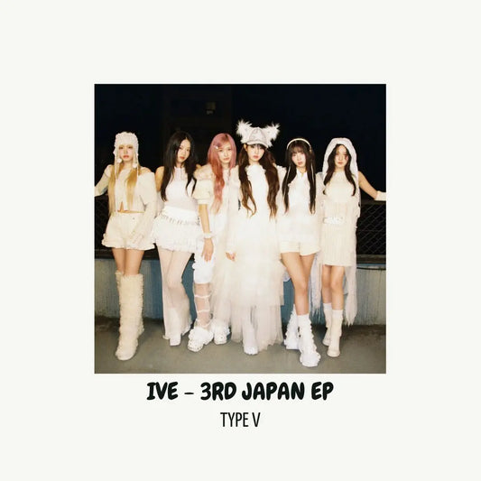 [PRE ORDER] IVE - 3rd EP Album (Limited / Type V) KAEPJJANG SHOP (캡짱 숍)