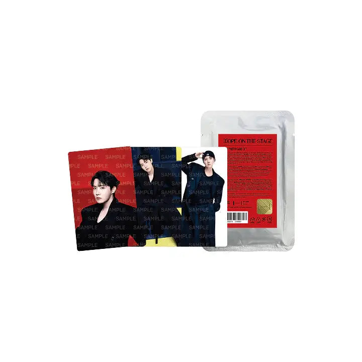 [PRE ORDER] J-HOPE -[HOPE ON THE STAGE]  (Official MD) / MINI PHOTOCARD SET KAEPJJANG SHOP (캡짱 숍)