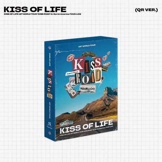 [PRE ORDER] KISS OF LIFE - 1st World Tour[KISS ROAD] In North America TOUR-LOG KAEPJJANG SHOP (캡짱 숍)