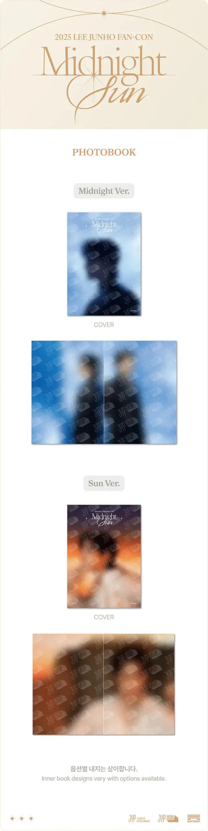 [PRE ORDER] LEE JUNHO  - 2025 FAN CON [MIDNIGHT SUN]  (Official MD)  PHOTOBOOK KAEPJJANG SHOP (캡짱 숍)