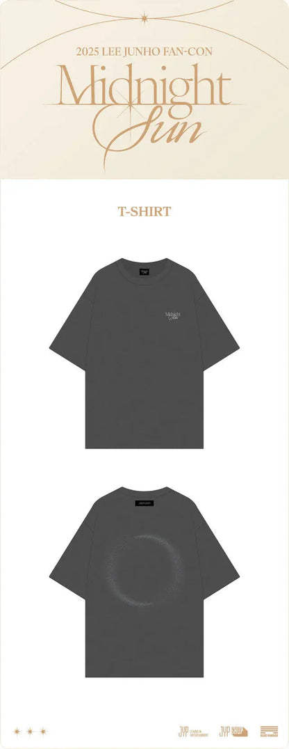 [PRE ORDER] LEE JUNHO  - 2025 FAN CON [MIDNIGHT SUN]  (Official MD)  T-SHIRT KAEPJJANG SHOP (캡짱 숍)