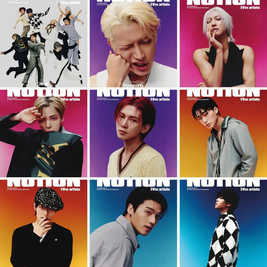 [PRE ORDER] NOTION MAGAZINE The Artists Vol.2  / Cover :  ATEEZ KAEPJJANG SHOP (캡짱 숍)