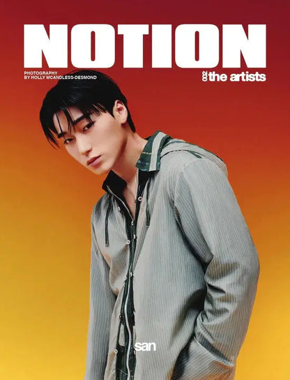 [PRE ORDER] NOTION MAGAZINE The Artists Vol.2  / Cover :  ATEEZ KAEPJJANG SHOP (캡짱 숍)