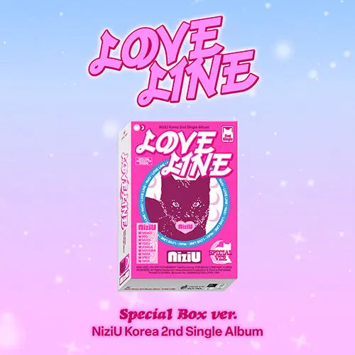 [PRE ORDER] Niziu - [LOVE LINE] SPECIAL Ver. KAEPJJANG SHOP (캡짱 숍)
