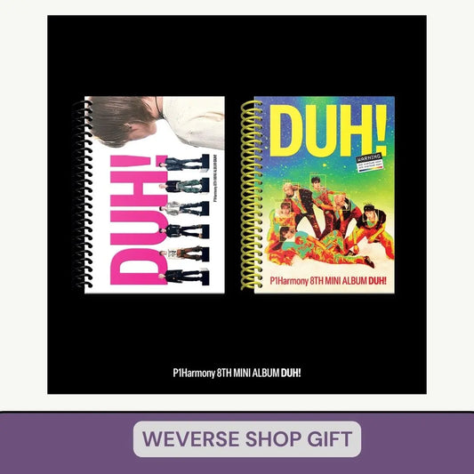 [PRE ORDER] P1HARMONY- [DUH!] (POB WEVERSE SHOP) KAEPJJANG SHOP (캡짱 숍)