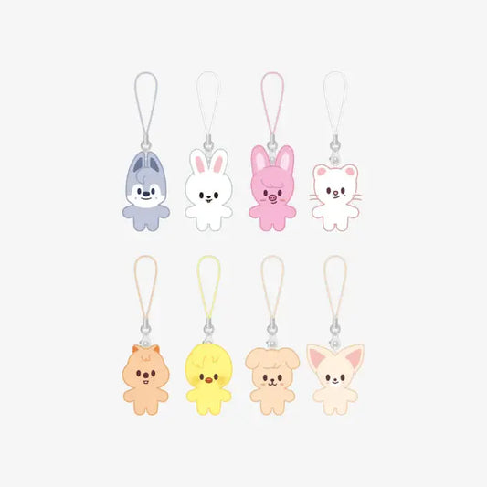 [PRE ORDER] STRAY KIDS - [SKZ 5'CLOCK] (Official MD) SKZOO KEYRING MICRO Ver. KAEPJJANG SHOP (캡짱 숍)