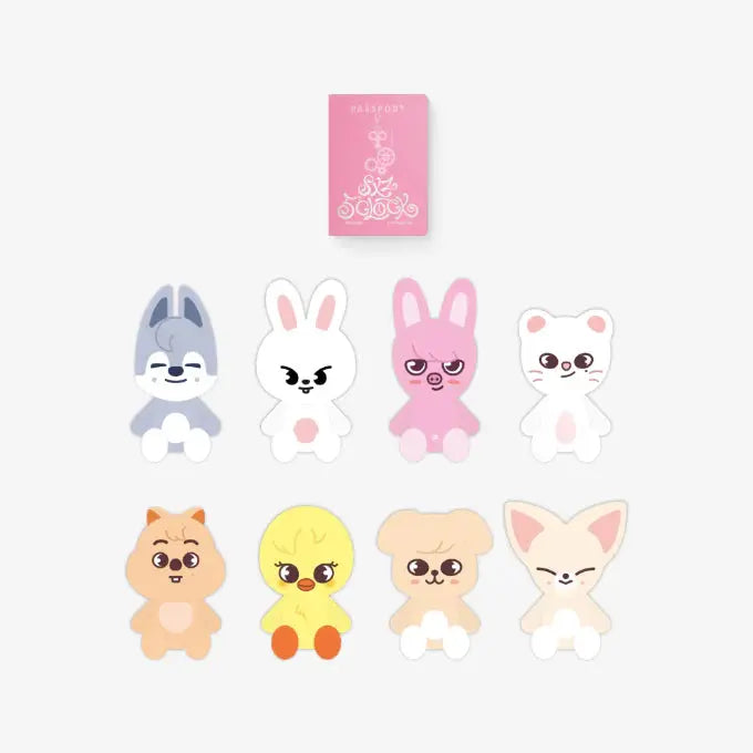 [PRE ORDER] STRAY KIDS - [SKZ 5'CLOCK] (Official MD) SKZOO Plush Teddybear Ver. KAEPJJANG SHOP (캡짱 숍)