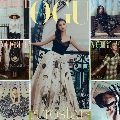 [PRE ORDER] VOGUE MAGAZINE (2025 April Issue)   Cover : JISOO KAEPJJANG SHOP (캡짱 숍)