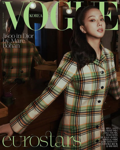 [PRE ORDER] VOGUE MAGAZINE (2025 April Issue)   Cover : JISOO KAEPJJANG SHOP (캡짱 숍)