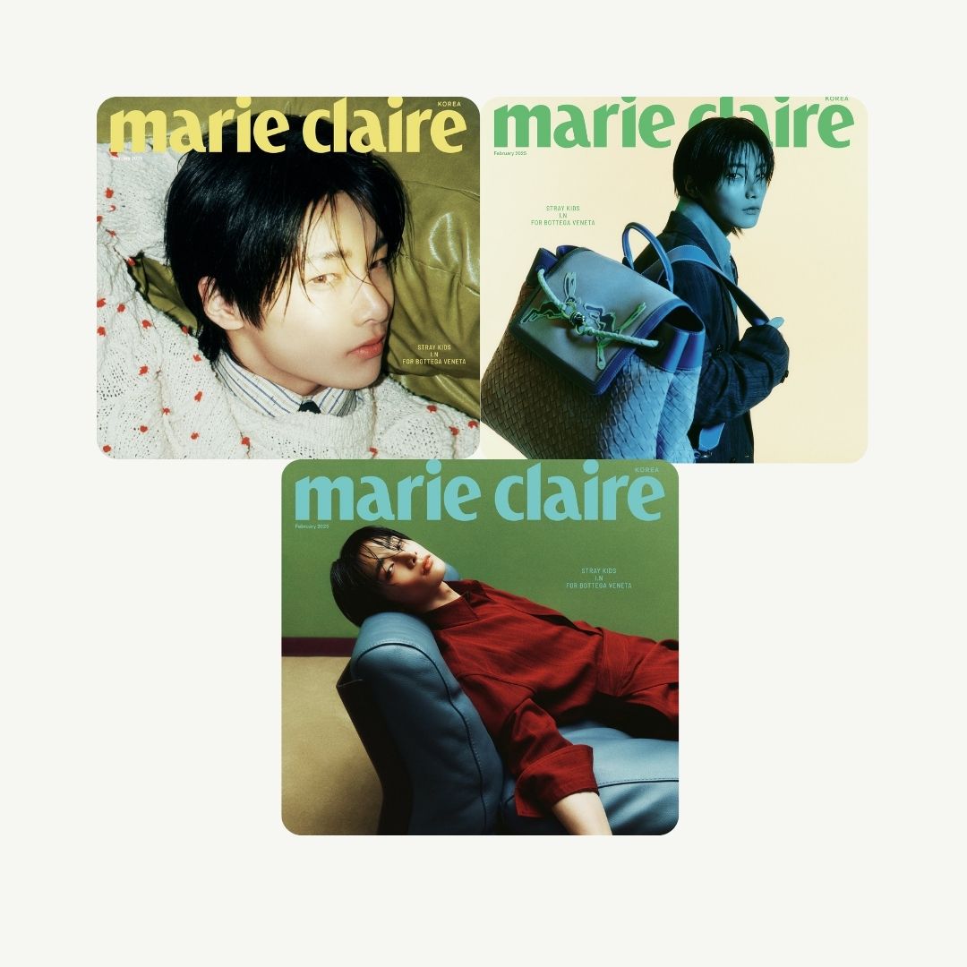 MARIE CLAIRE KOREA MAGAZINE (2025 FEBRUARY Issue) Cover: IN