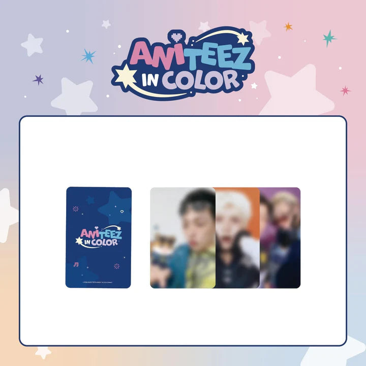 [PRE ORDER] ATEEZ - [ANITEEZ in Color]   Pop Up  (Official MD)   RANDOM TRADING CARD KAEPJJANG SHOP (캡짱 숍)