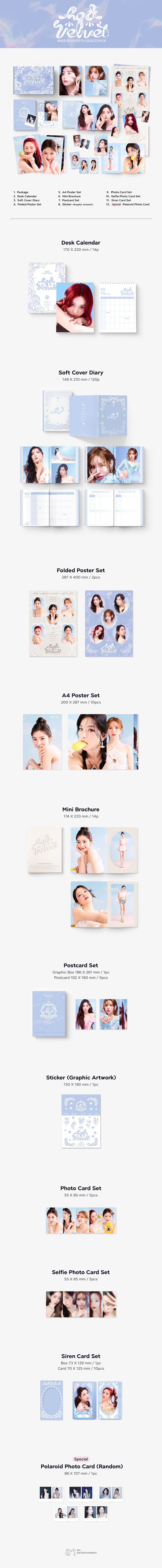 [PRE ORDER] RED VELVET - 2025 SEASON’S GREETINGS