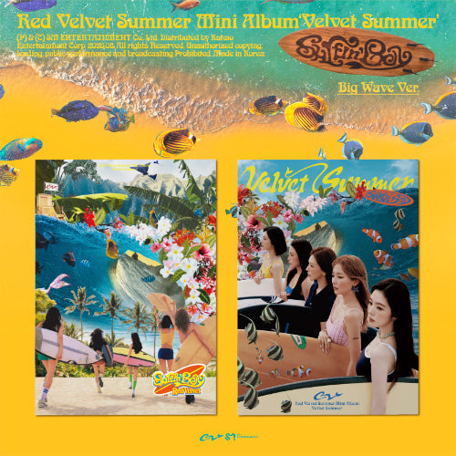 [PRE ORDER] RED VELVET -  [VELVET SUMMER]  (BIG WAVE Ver.) DH GLOBAL