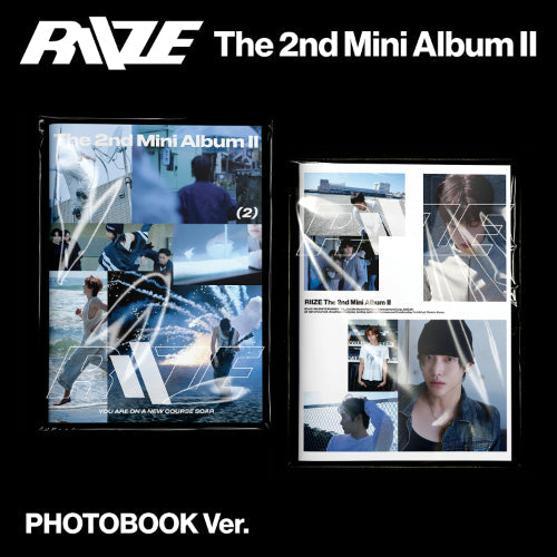 [PRE ORDER] RIIZE -  [II]  (Photobook Ver.) KAEPJJANG SHOP (캡짱 숍)