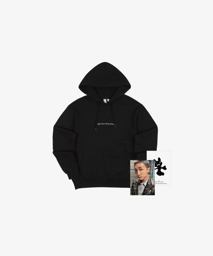 [PRE ORDER] RM - [RIGHT PLACE, WRONG PERSON] (Official MD) / Hoodie 
