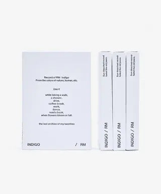 RM (BTS) - Solo Album Vol.1 [INDIGO](Postcard Edition).(Weverse Album) - KAEPJJANG SHOP (캡짱 숍)