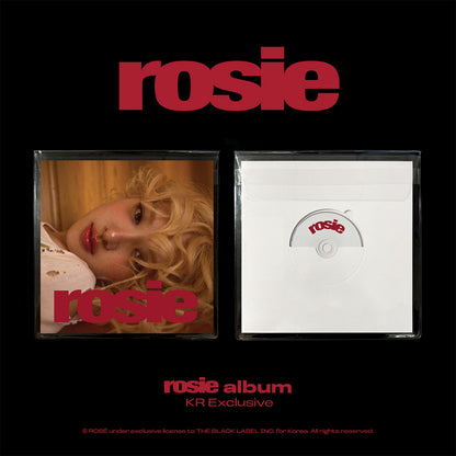 [PRE ORDER] Rosé - [Rosie] (KR Exclusive) - KAEPJJANG SHOP (캡짱 숍)