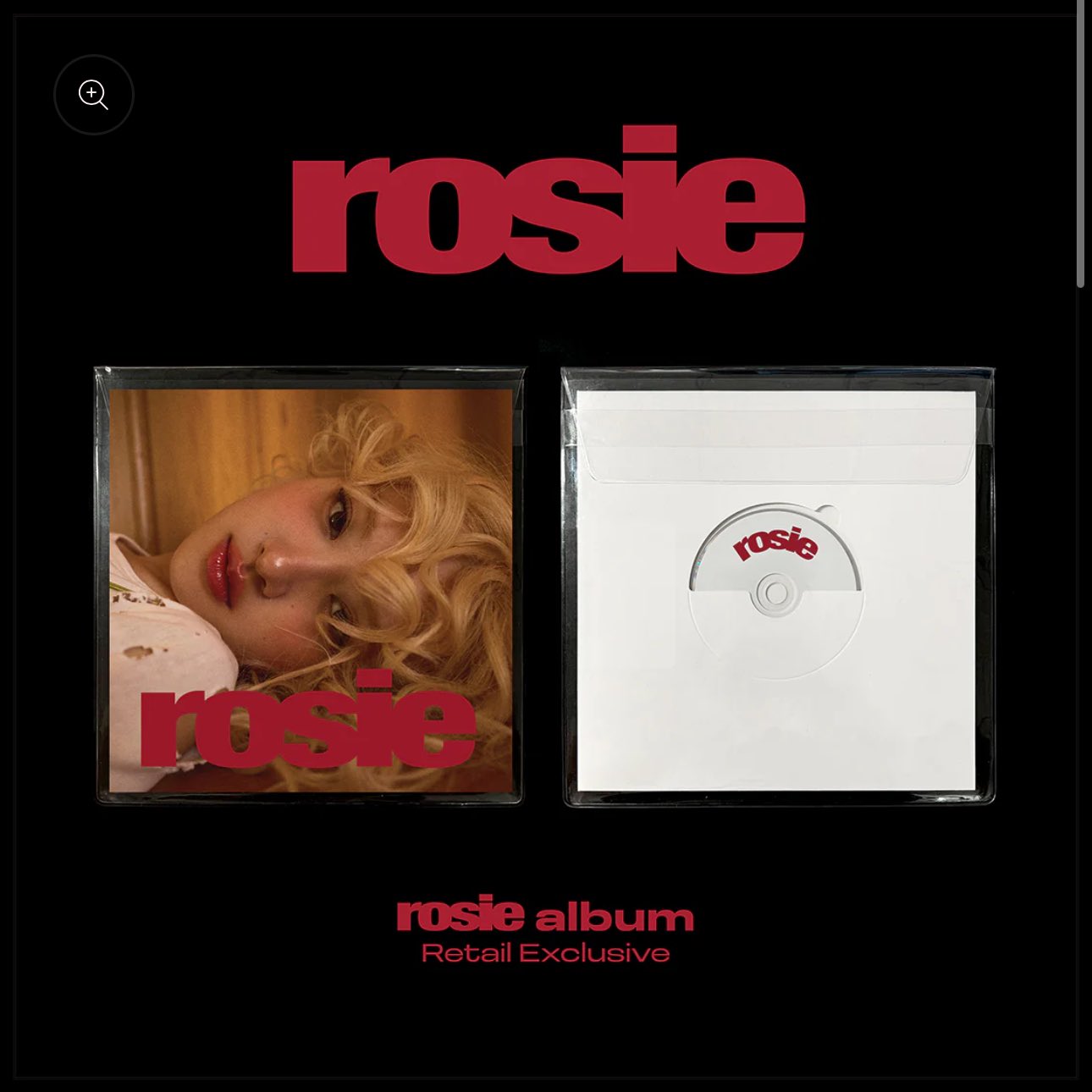 [PRE ORDER] Rosé - [Rosie] (Retail Exclusive) - KAEPJJANG SHOP (캡짱 숍)