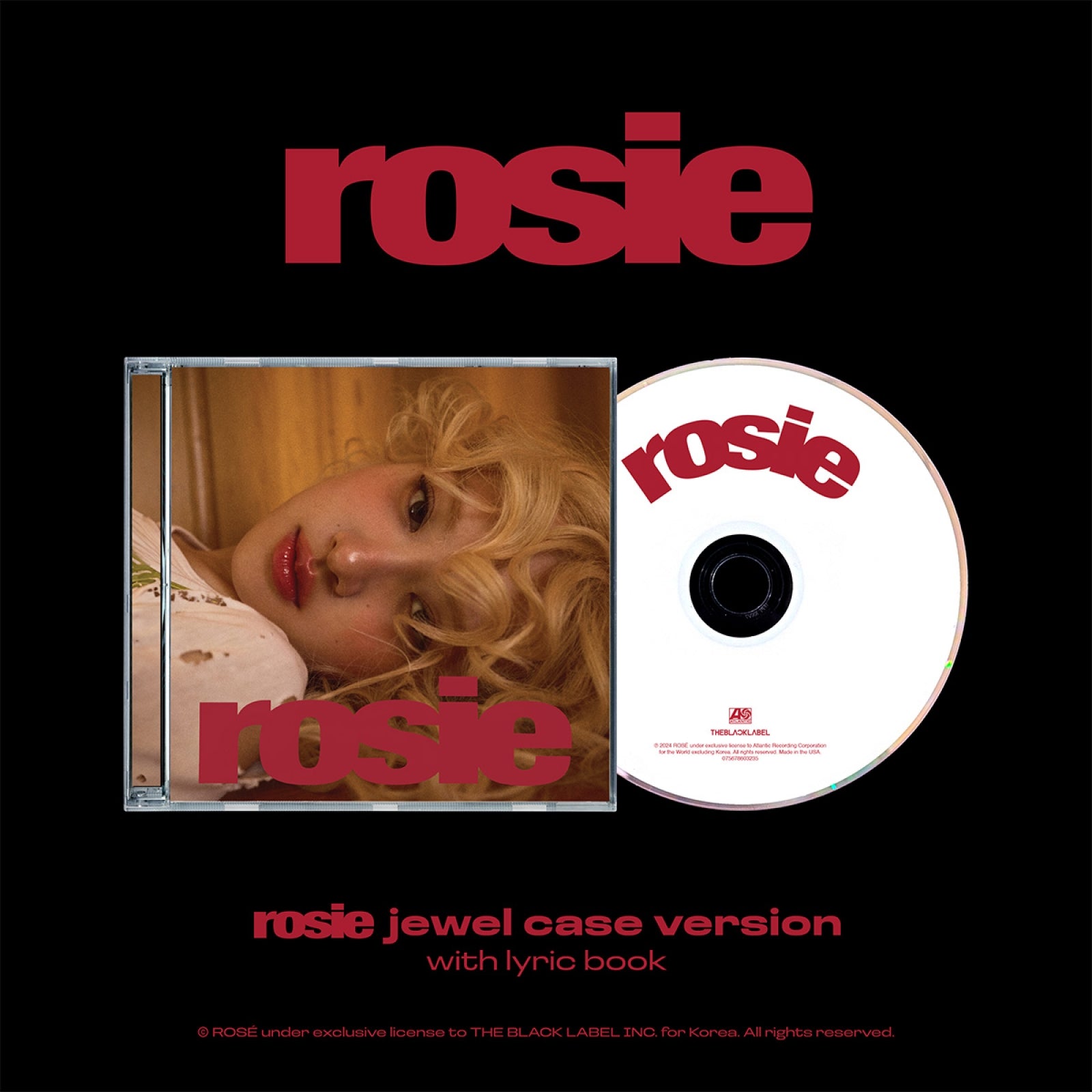 [PRE ORDER] Rosé - [Rosie] (Jewel Exclusive) - KAEPJJANG SHOP (캡짱 숍)