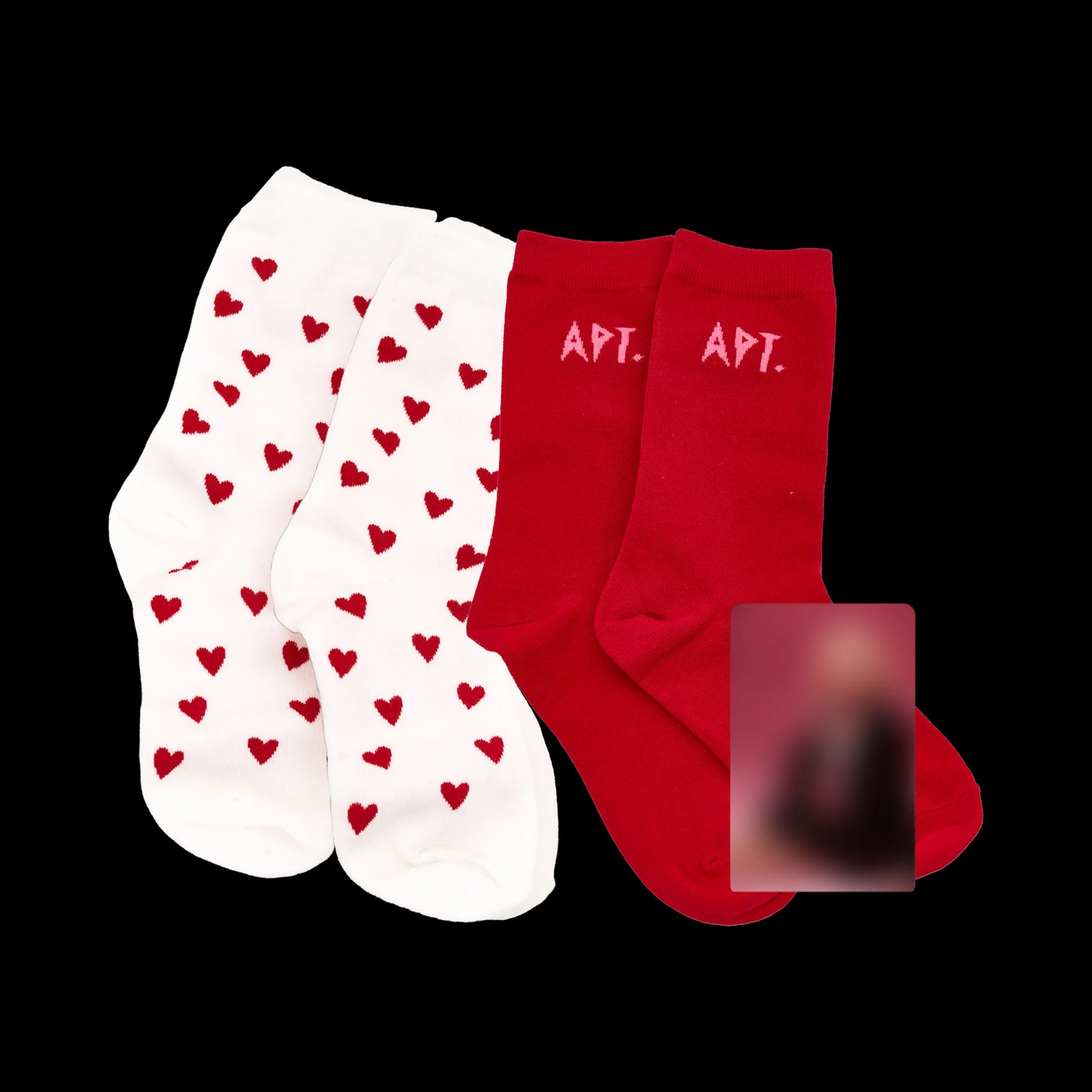 PINK - [ROSIE APT] (Official MD) APT SOCKS SET