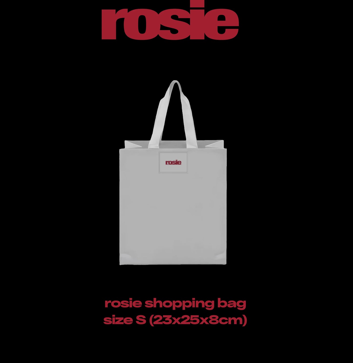 [PRE ORDER] PINK - [ROSIE APT] (Official MD) SHOPPING BAG