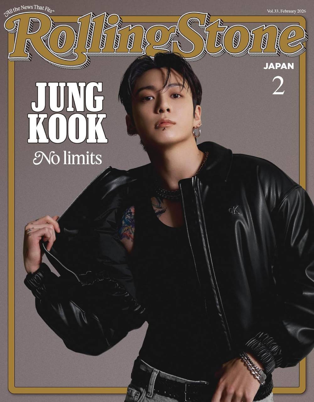 ROLLING STONE Japan Magazine  (Vol.33)   Cover : JUNGKOOK