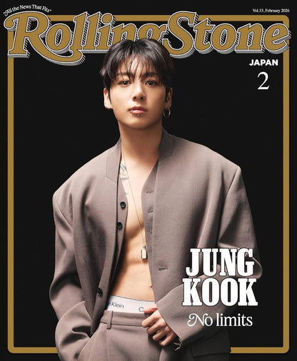 ROLLING STONE Japan Magazine  (Vol.33)   Cover : JUNGKOOK